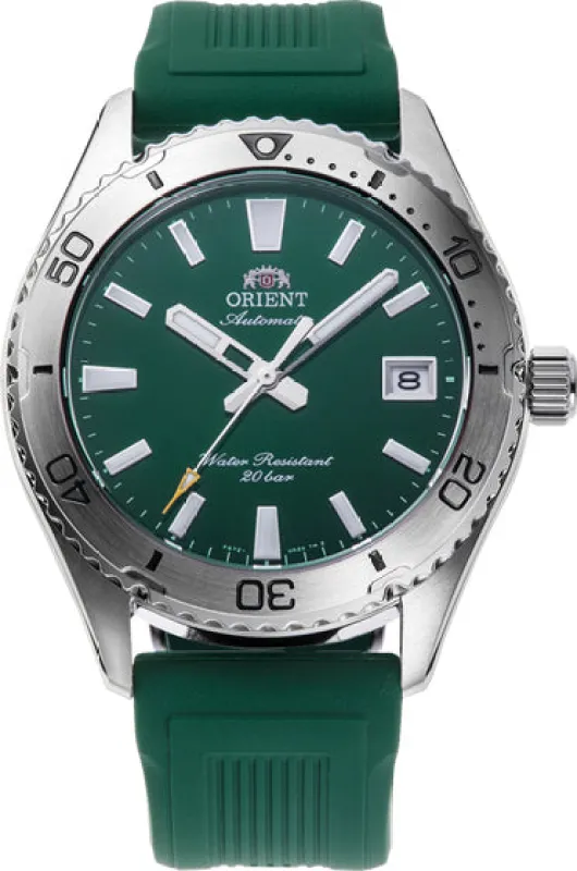 Orient Mako 40 Green Watch sold by C.W. Sellors