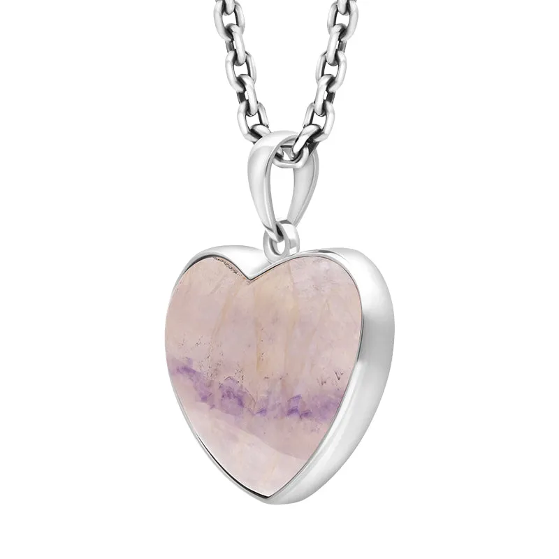 Sterling Silver Blue John Heart Pendant sold by C.W. Sellors product image thumbnail 2