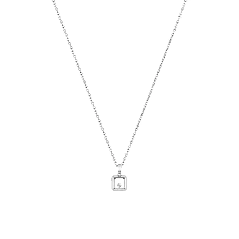 Chopard Happy Diamonds Icons 18ct White Gold 0.05ct Diamond Pendant sold by C.W. Sellors