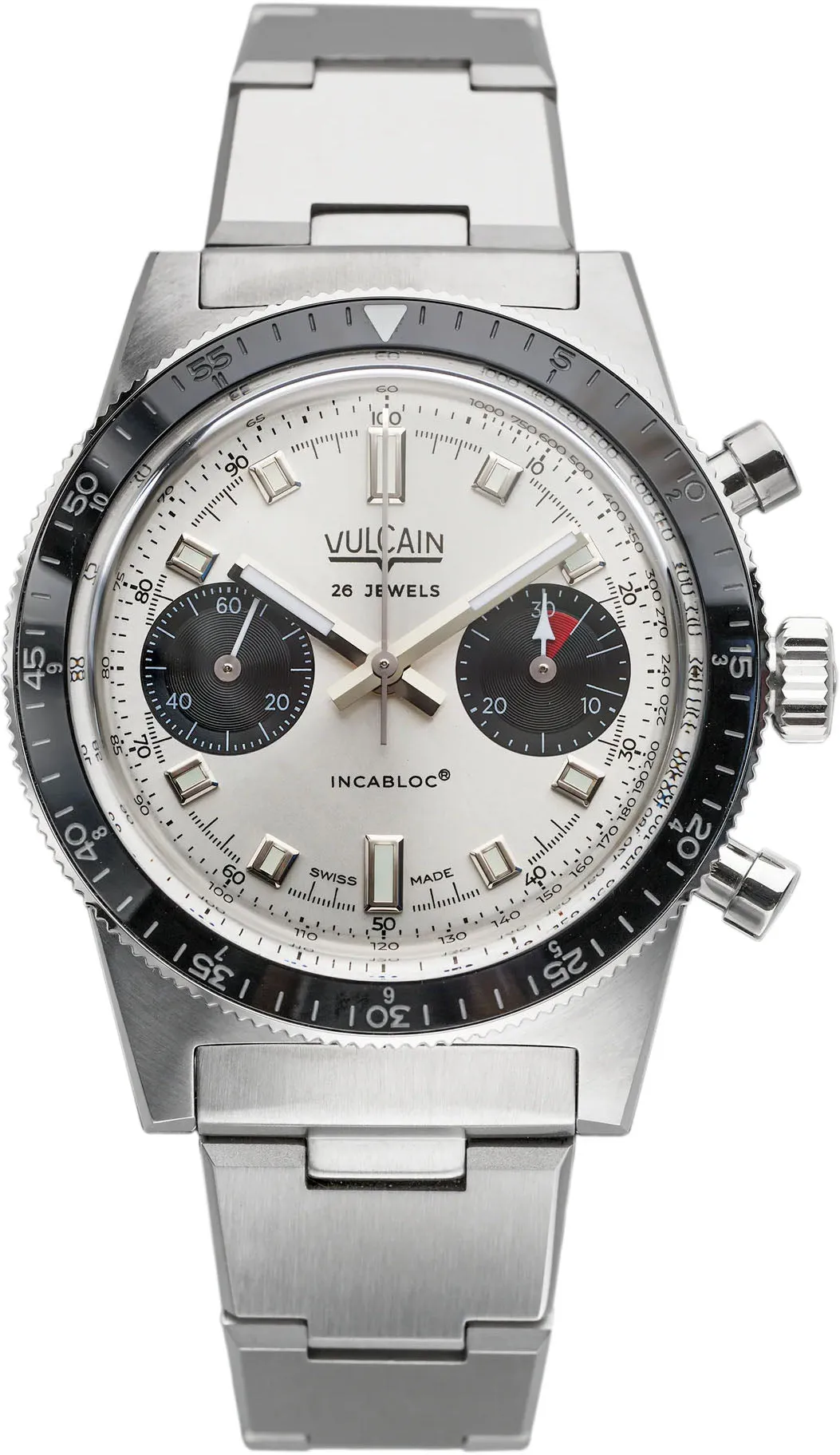 Vulcain Skindiver Chronograph White Watch sold by C.W. Sellors