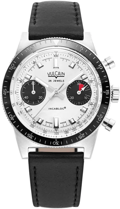 Vulcain Skindiver Chronograph White Watch sold by C.W. Sellors