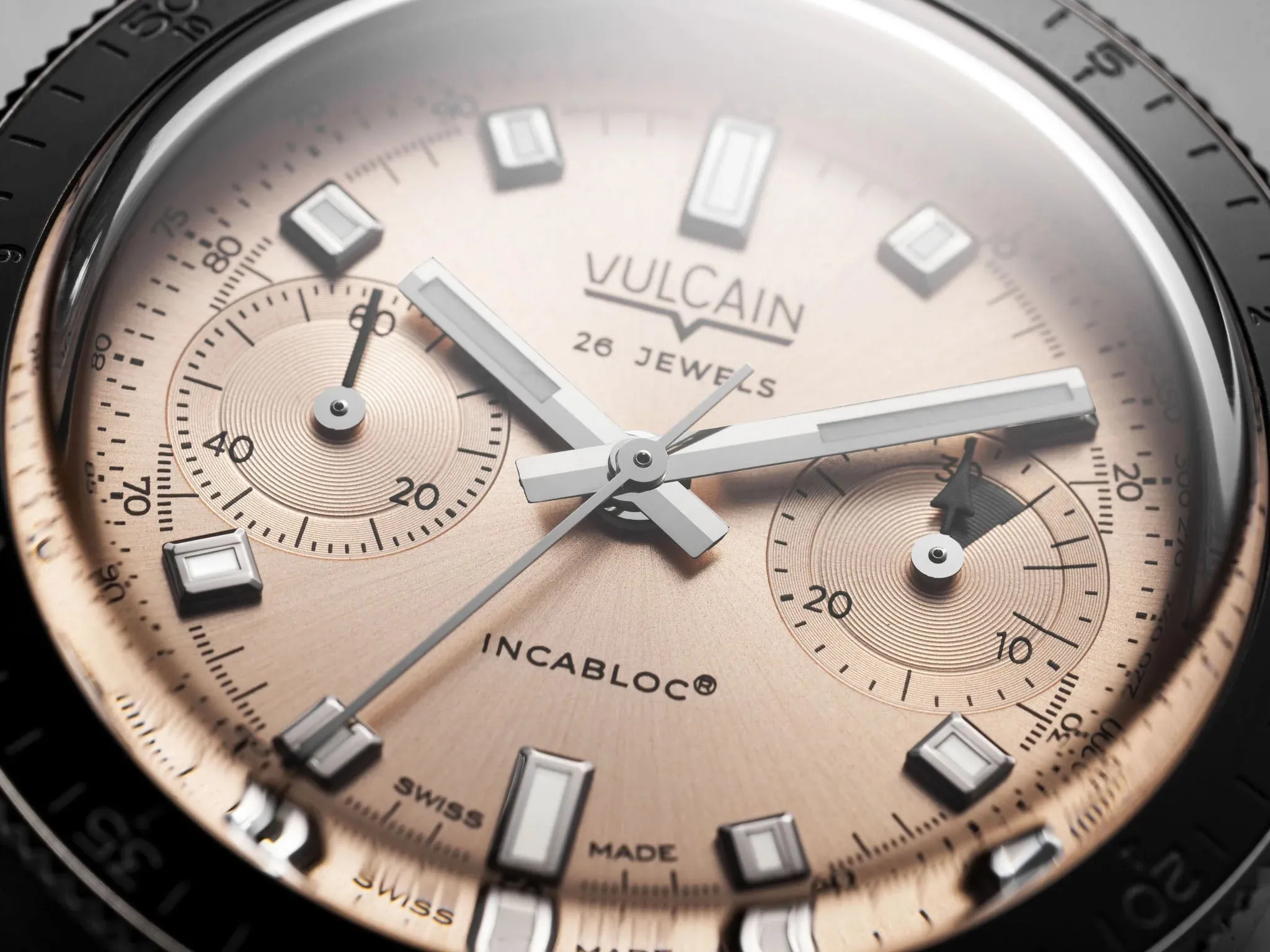 Vulcain Skindiver Chronograph Salmon Limited Edition Watch sold by C.W. Sellors product image thumbnail 3