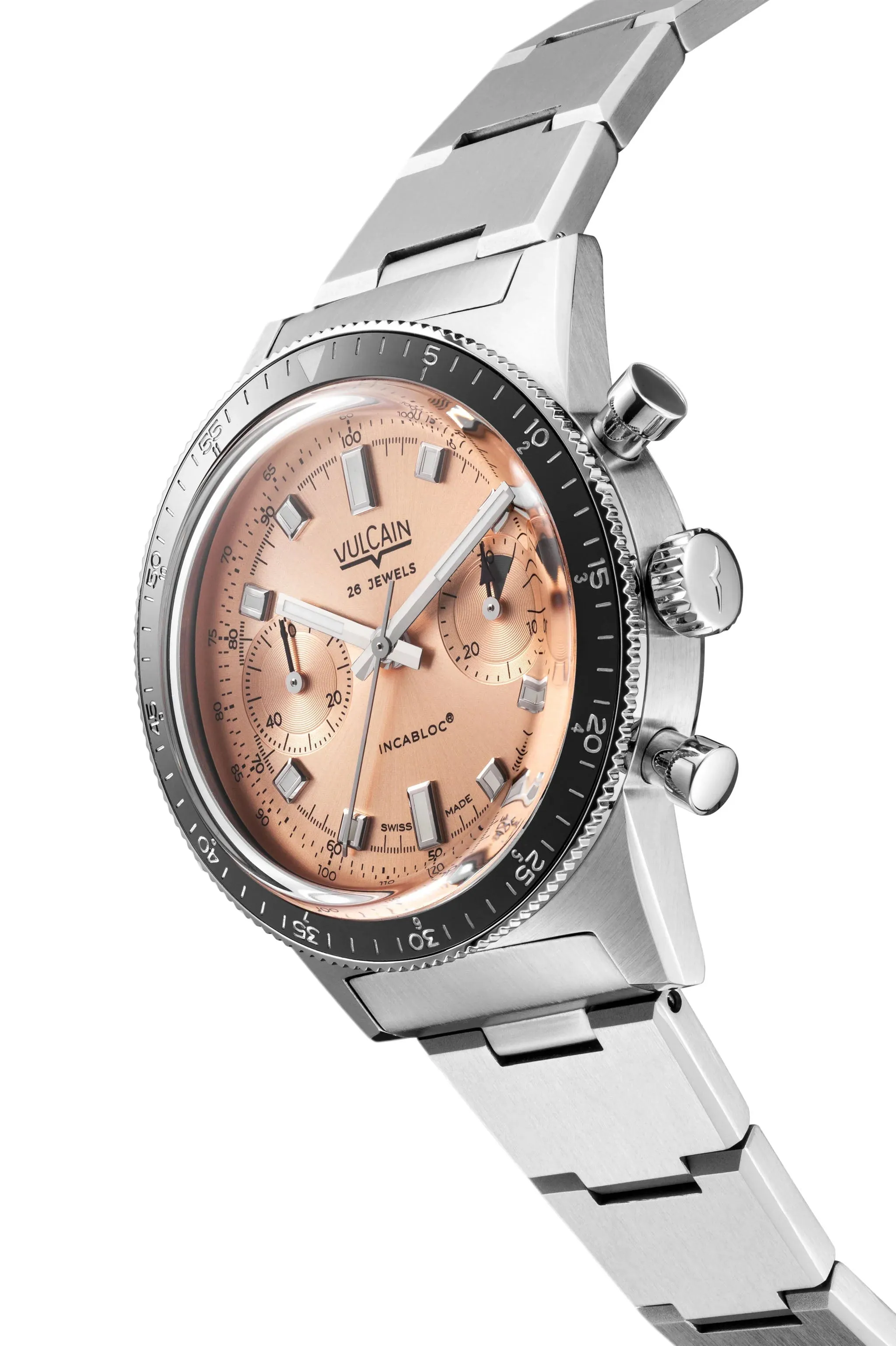 Vulcain Skindiver Chronograph Salmon Limited Edition Watch sold by C.W. Sellors product image thumbnail 2