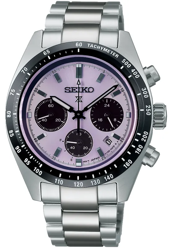 Seiko Prospex Speedtimer Tokyo World Athletics Championships Edo Purple Limited Edition Watch sold by C.W. Sellors