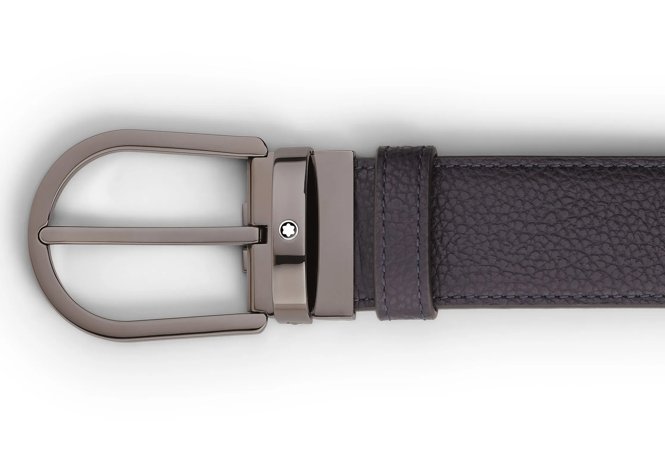 Montblanc Belt Horseshoe Pin Buckle Leather 35mm sold by C.W. Sellors product image thumbnail 2