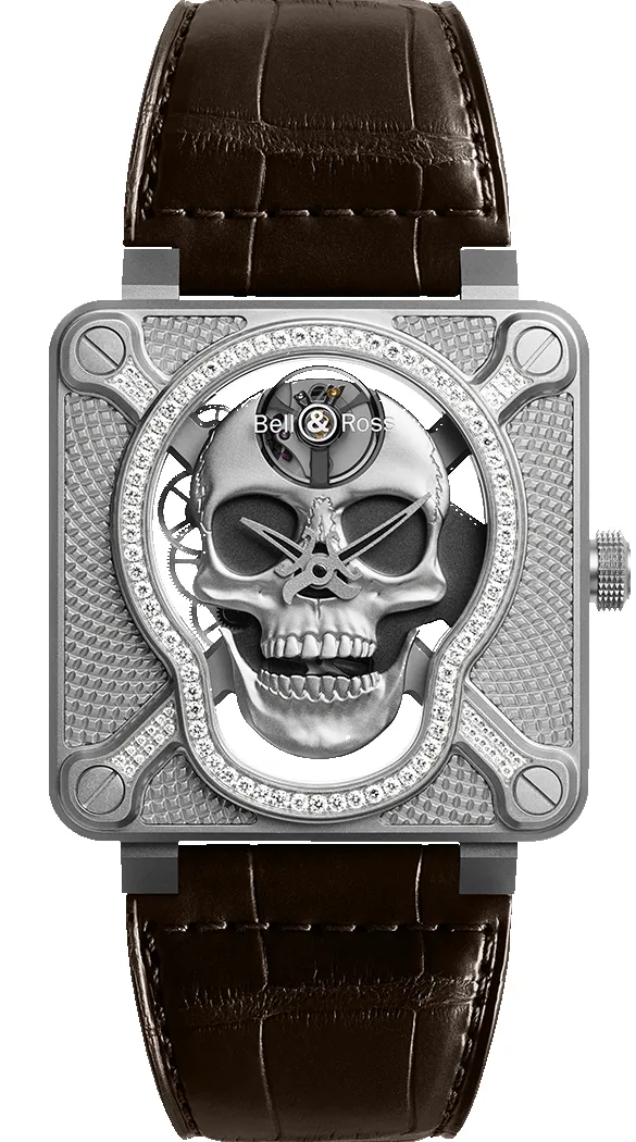 Bell & Ross BR 01 Laughing Skull Limited Edition Watch sold by C.W. Sellors