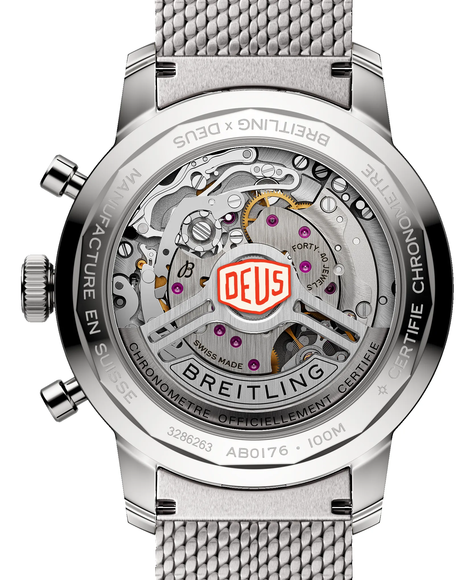 Breitling Pre-Owned Top Time B01 41 Deus Bracelet Watch sold by C.W. Sellors product image thumbnail 2