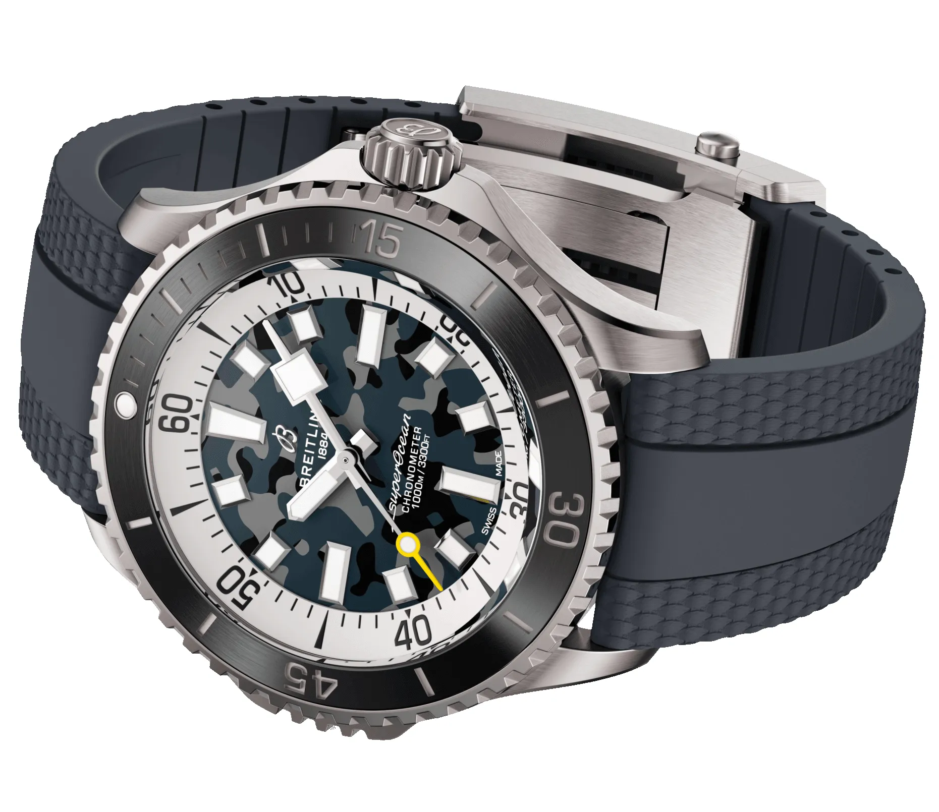 Breitling Pre-Owned Superocean Automatic 46 Super Diver Grey Watch sold by C.W. Sellors product image thumbnail 5