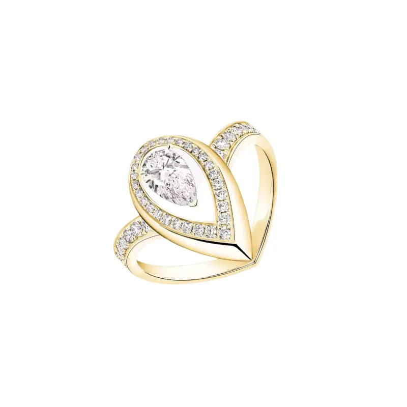 Messika Fiery 18ct Yellow Gold 0.80ct Diamond Ring sold by C.W. Sellors