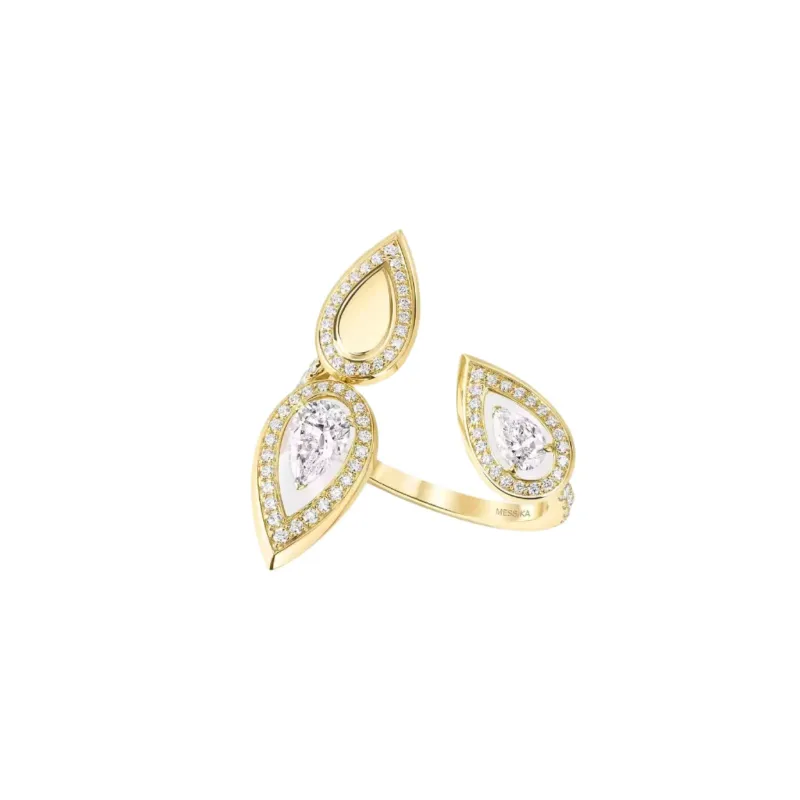 Messika Fiery 18ct Yellow Gold 0.81ct Diamond Trio Ring sold by C.W. Sellors