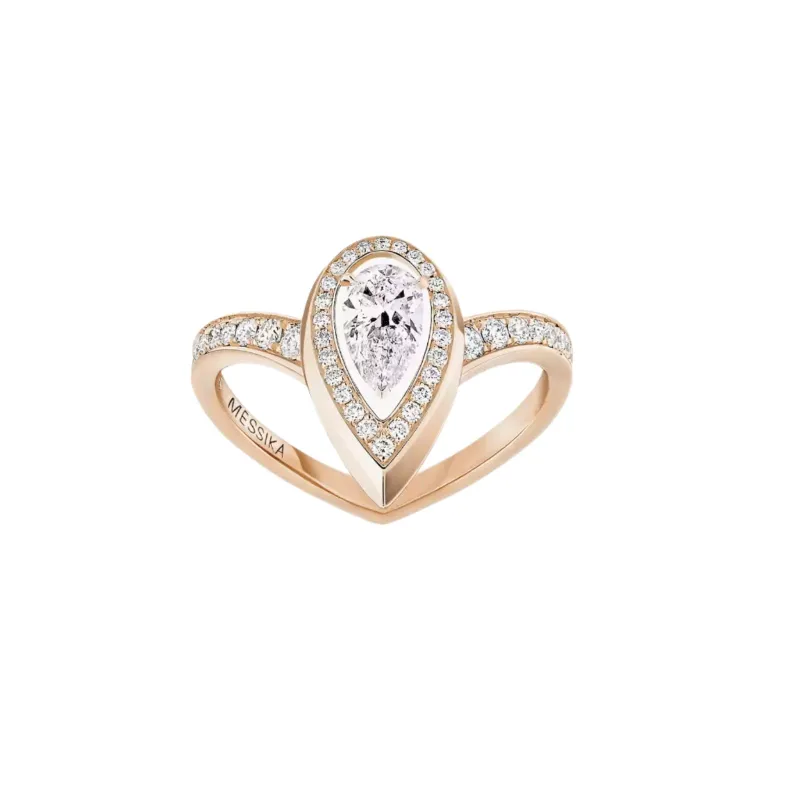 Messika Fiery 18ct Rose Gold 0.63ct Diamond Ring sold by C.W. Sellors