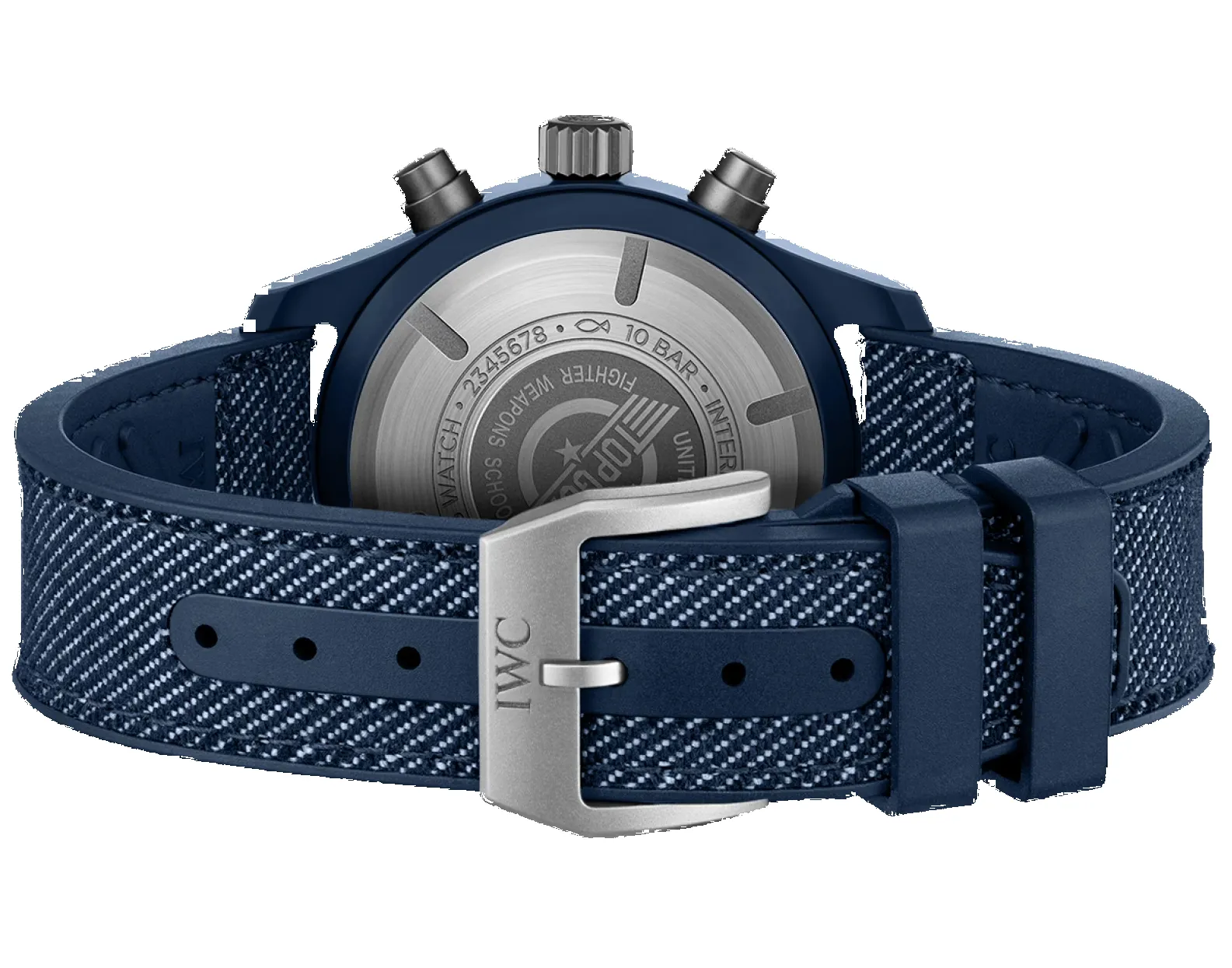 IWC Ex-Display Pilots Chronograph 41 Top Gun Oceana Watch sold by C.W. Sellors product image thumbnail 5