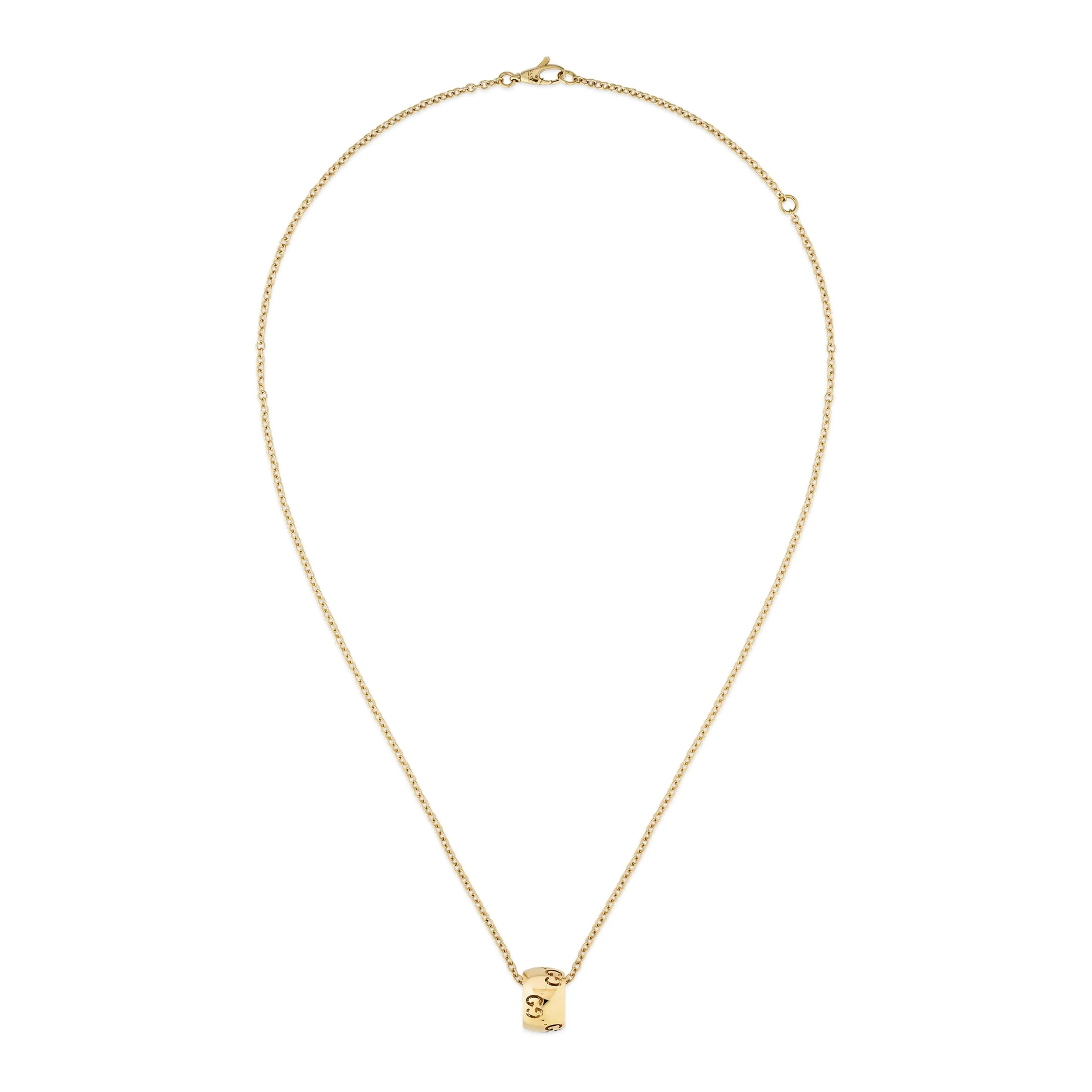 Gucci Icon 18ct Yellow Gold Necklace YGD sold by C.W. Sellors product image thumbnail 2