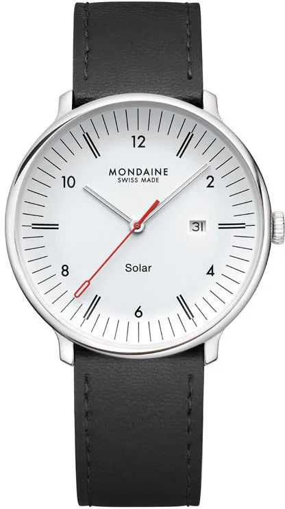 Mondaine Doppio 41mm Solar Watch sold by C.W. Sellors