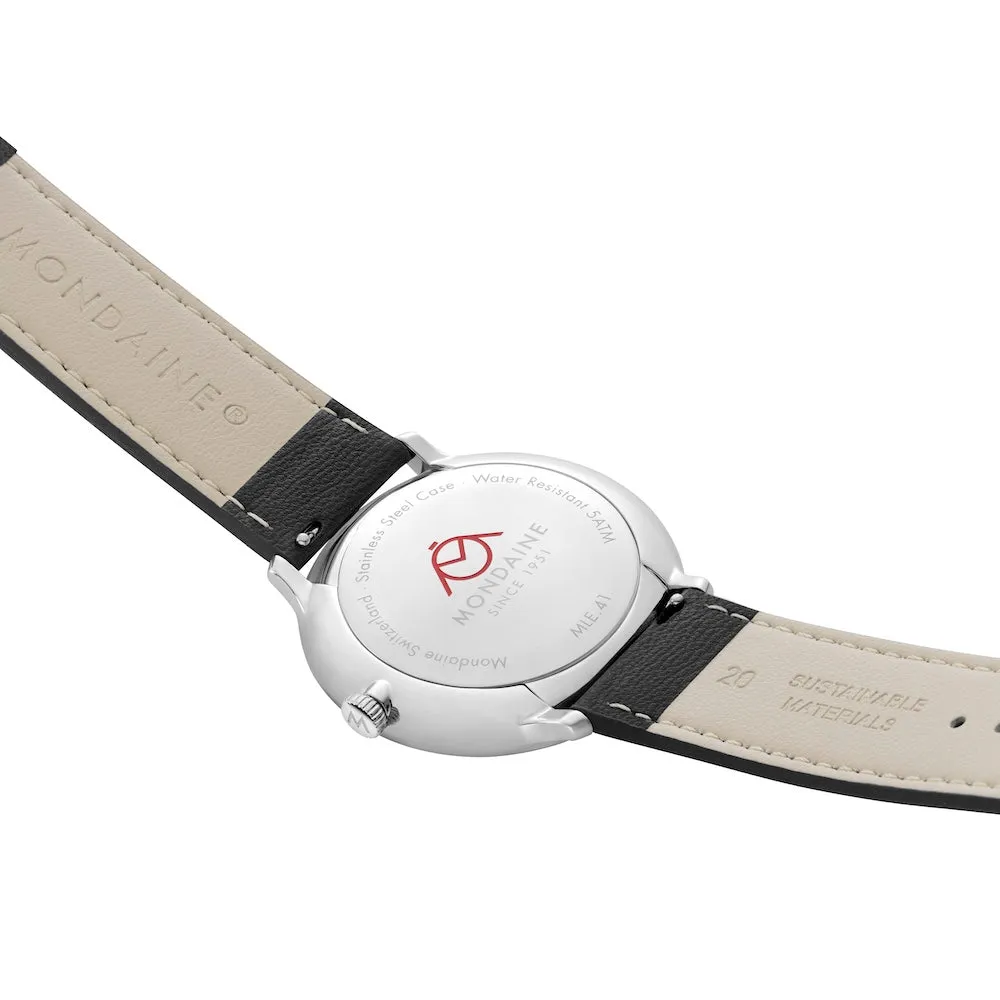 Mondaine Doppio 41mm Solar Watch sold by C.W. Sellors product image thumbnail 2