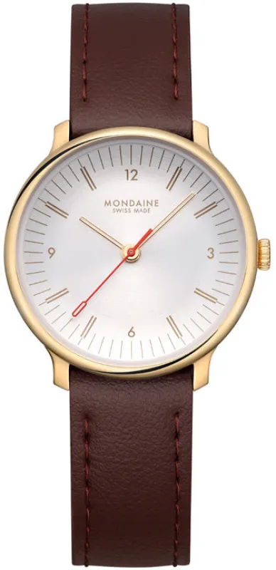 Mondaine Doppio 33mm Ladies Watch made by Mondaine