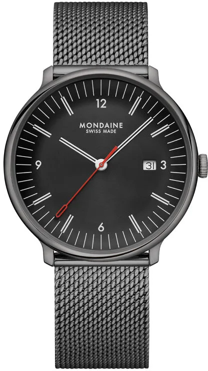 Mondaine Doppio 41mm Mens Watch sold by C.W. Sellors
