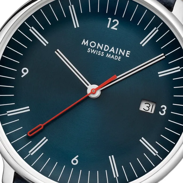 Mondaine Doppio 41mm Mens Watch sold by C.W. Sellors product image thumbnail 4