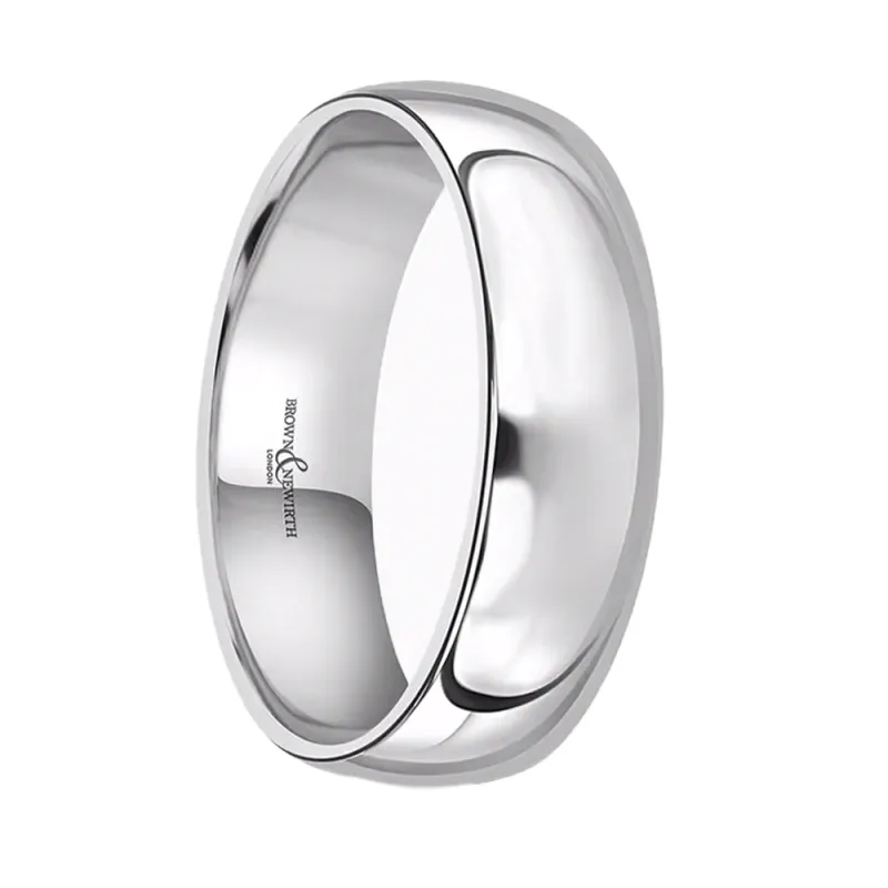 Palladium 7mm Wedding Ring sold by C.W. Sellors