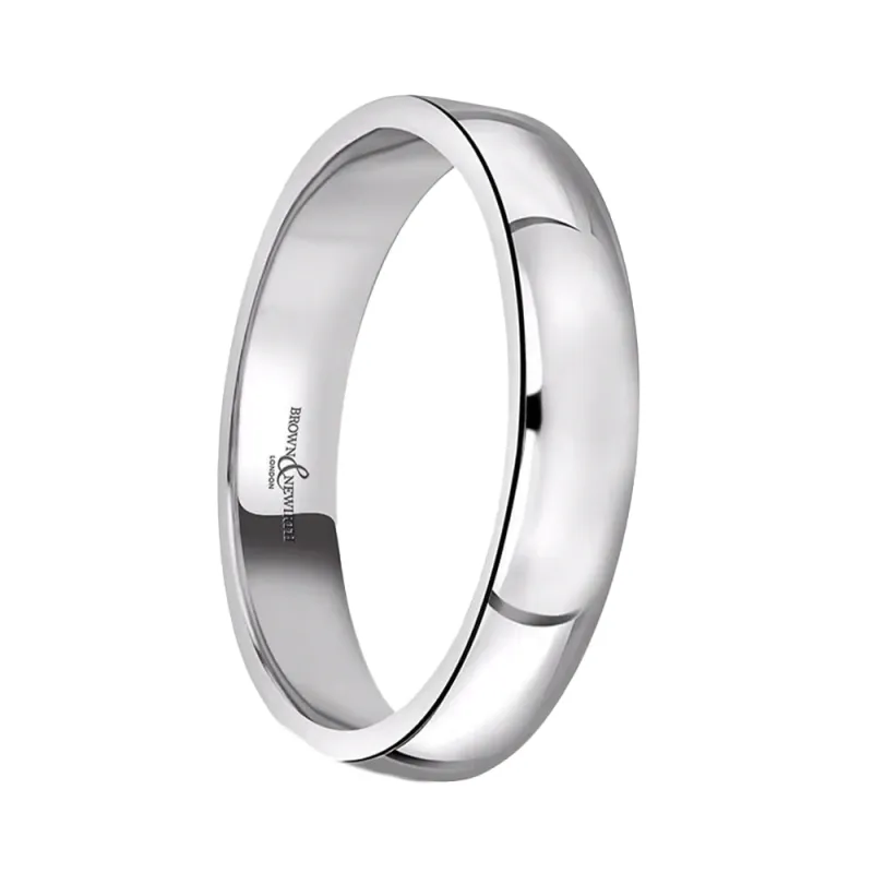Platinum 4mm Wedding Ring sold by C.W. Sellors