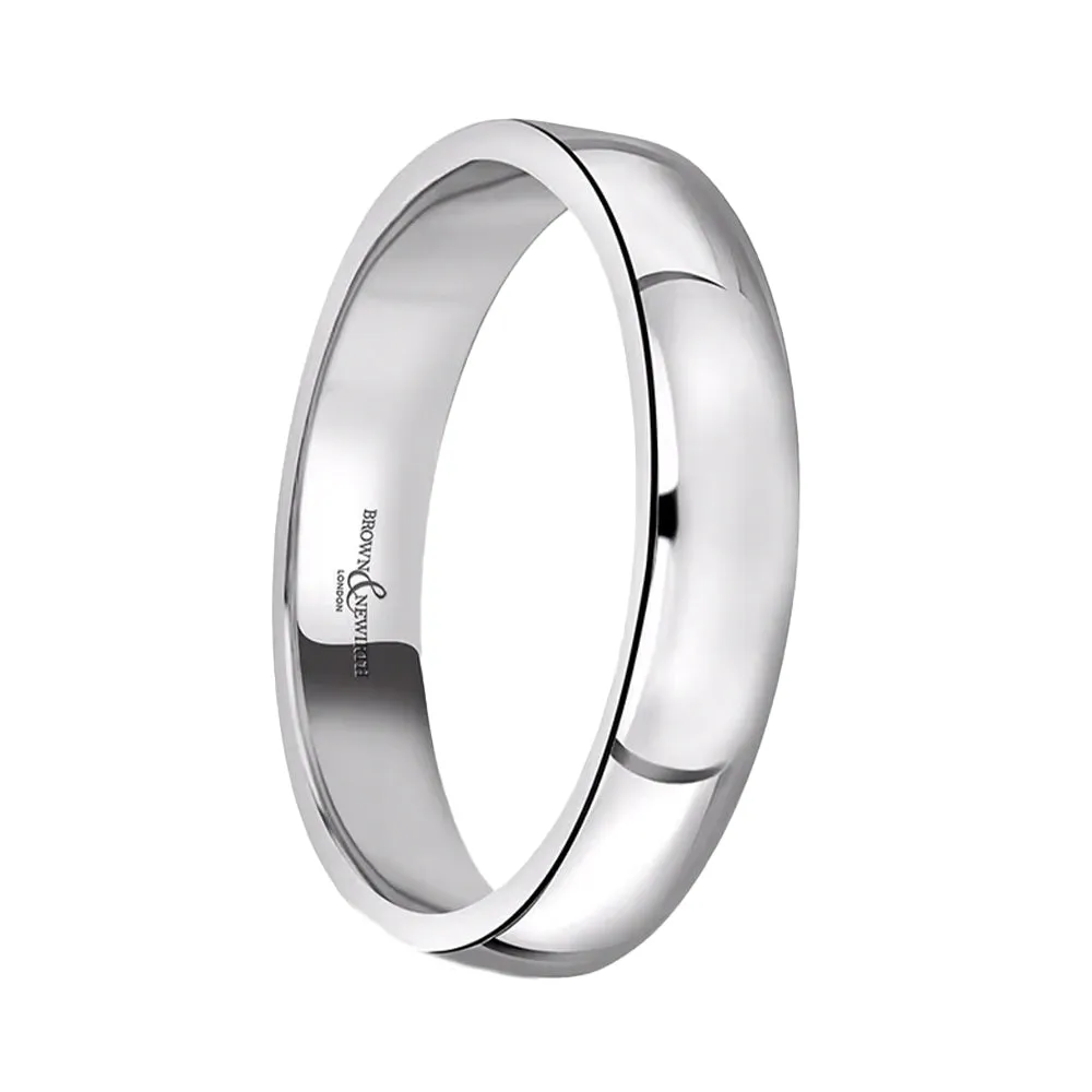 Platinum 4mm Wedding Ring sold by C.W. Sellors