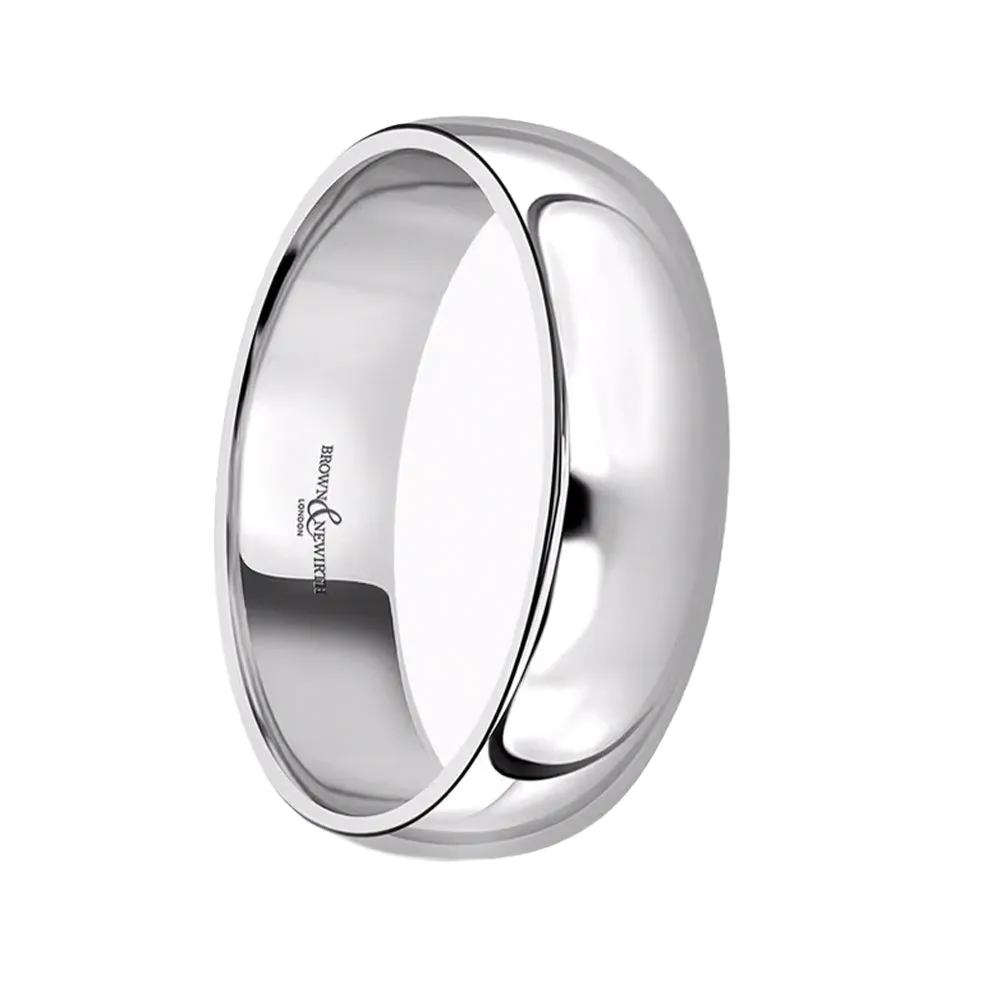 9ct White Gold 6mm Wedding Ring sold by C.W. Sellors