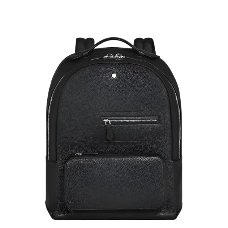 Montblanc Black Grain Backpack sold by C.W. Sellors