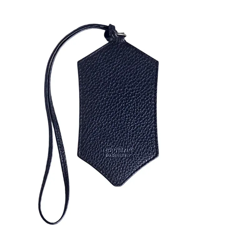 Montblanc Soft Grain Night Blue Luggage Tag sold by C.W. Sellors