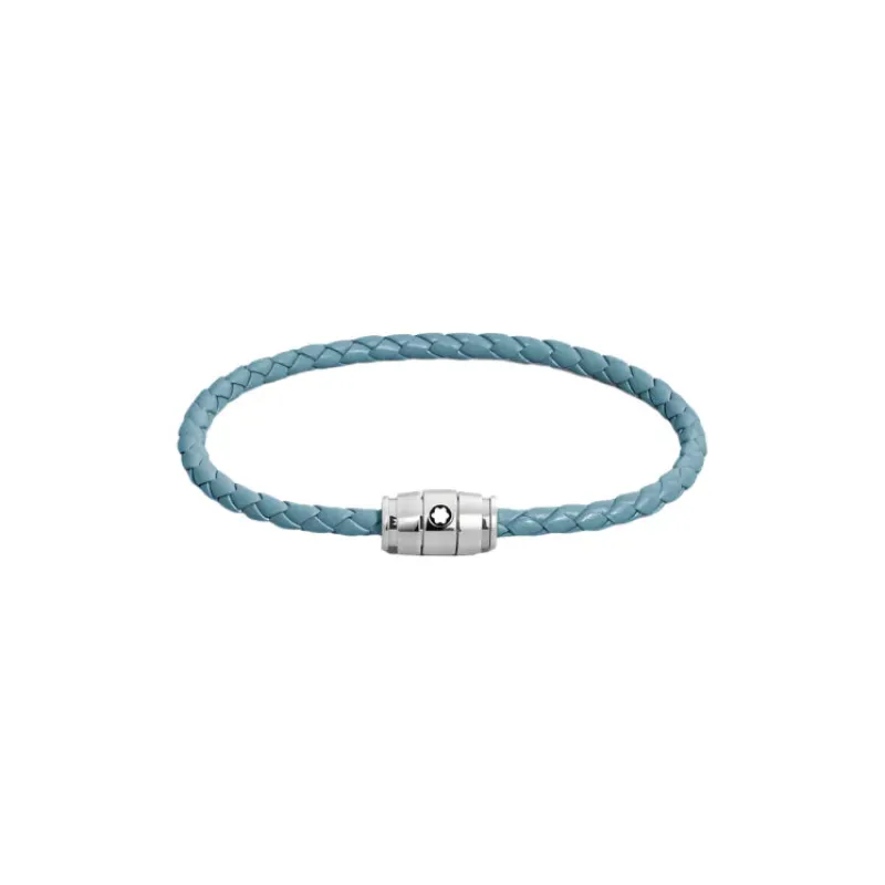 Montblanc Meisterstück Steel 3 Ring Smoky Blue Bracelet sold by C.W. Sellors