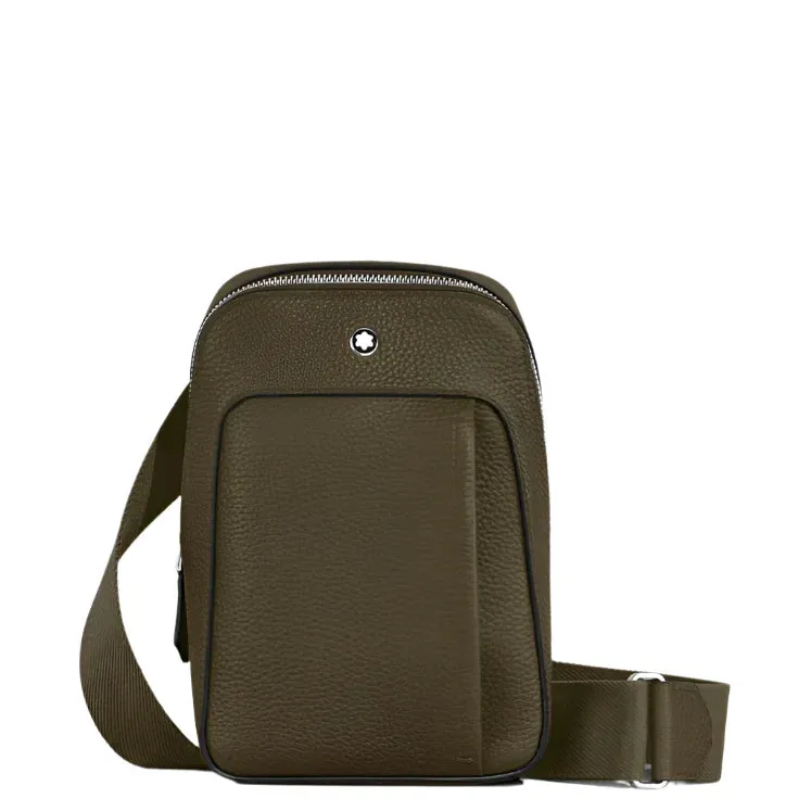 Montblanc Khaki On-Body bag sold by C.W. Sellors