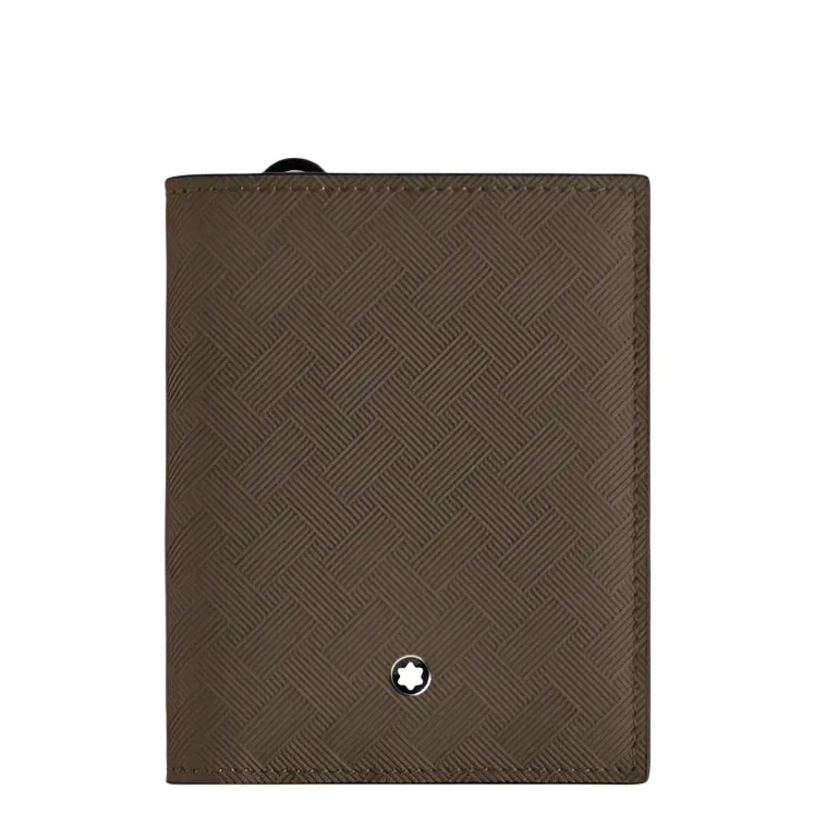 Montblanc Chesnut Brown 6cc Compact Wallet sold by C.W. Sellors
