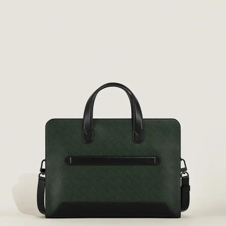 Montblanc Khaki Thin Document Case sold by C.W. Sellors product image thumbnail 2