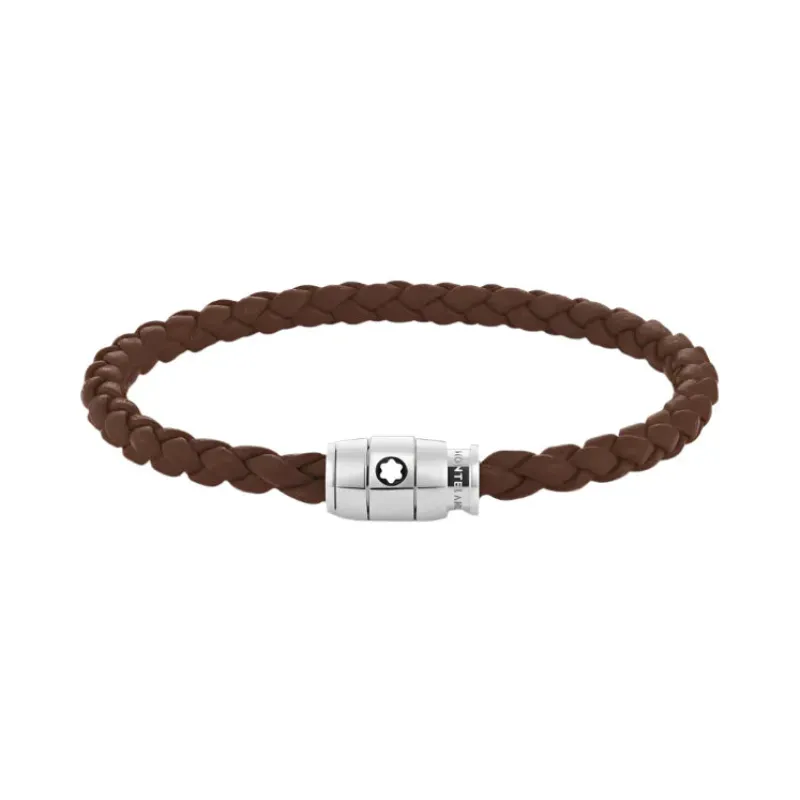 Montblanc Small Soft Leather Fauve Brown Bracelet sold by C.W. Sellors