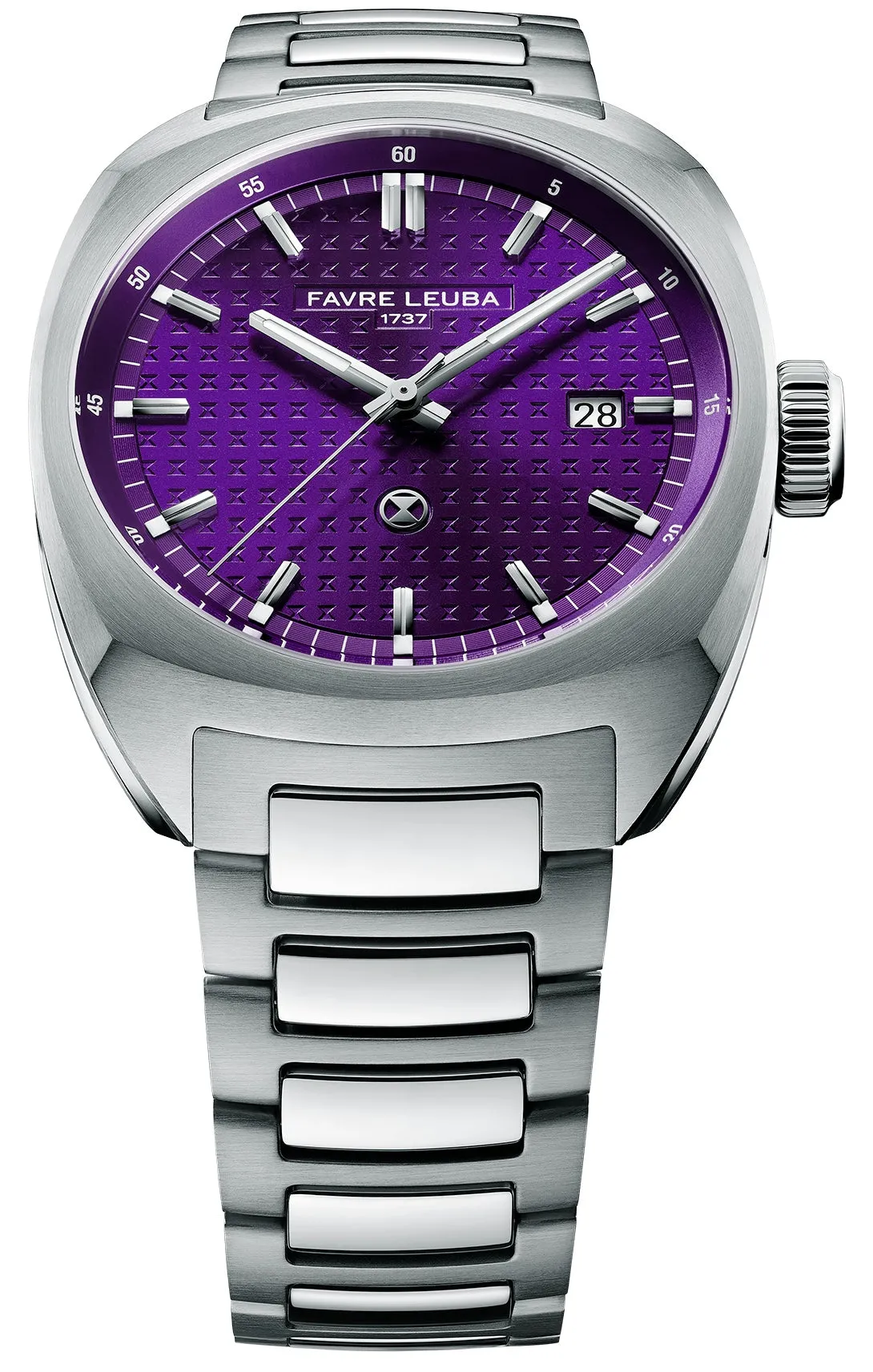Favre Leuba Chief Date Royal Purple Bracelet Watch sold by C.W. Sellors product image thumbnail 2
