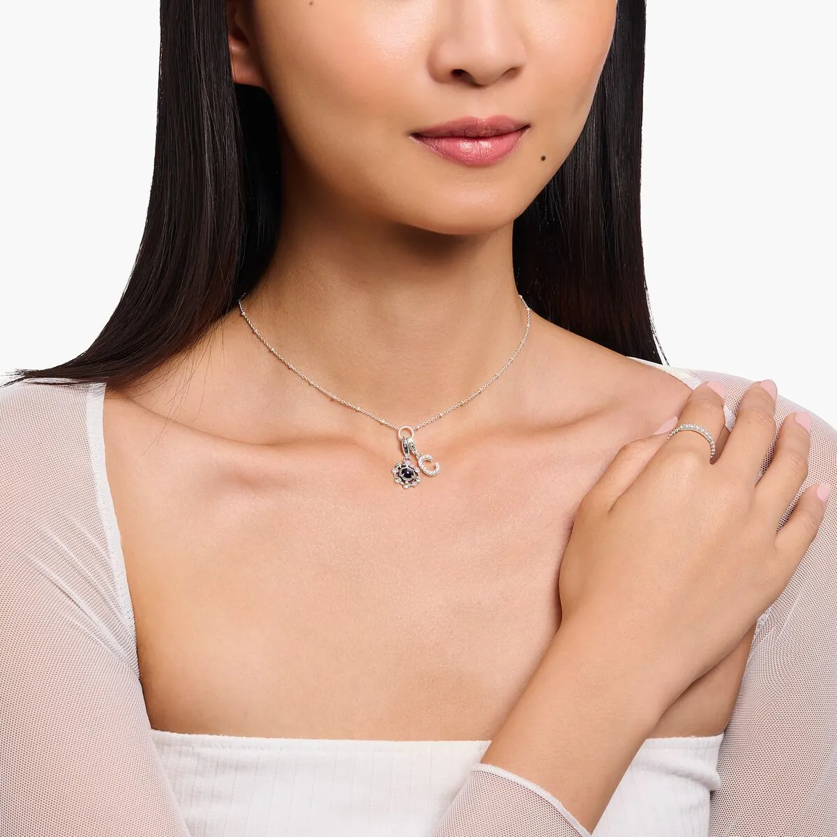 Thomas Sabo Silver Charmista Member Charm Round Pendant sold by C.W. Sellors product image thumbnail 3