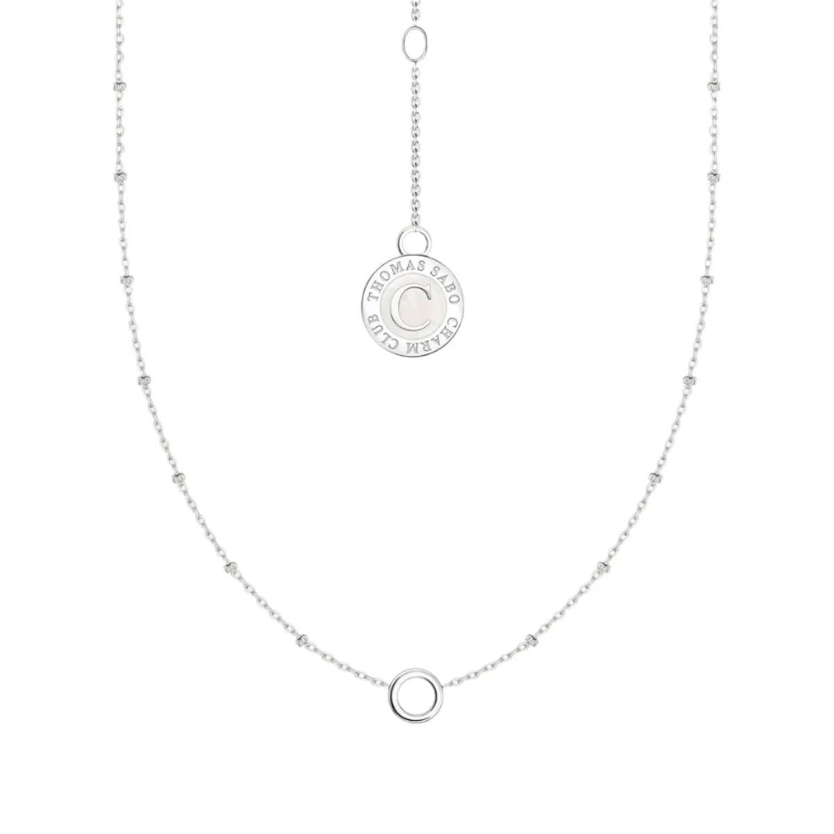 Thomas Sabo Silver Charmista Member Charm Round Pendant sold by C.W. Sellors