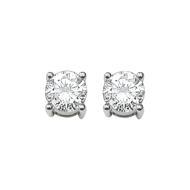 Thomas Sabo Silver With White Zirconia Stud Earrings sold by C.W. Sellors