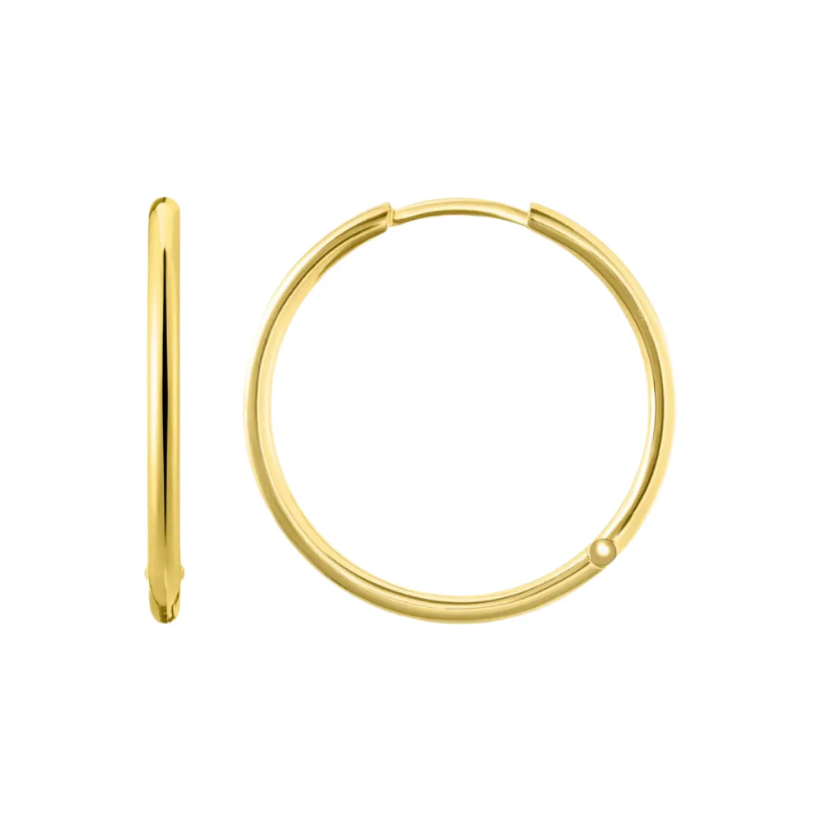 Thomas Sabo 18ct Plated Hoop Earrings sold by C.W. Sellors