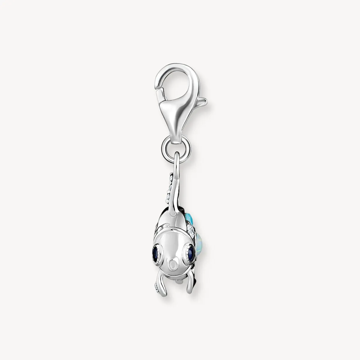Thomas Sabo Silver Fish With Blue Stones Charm Pendant sold by C.W. Sellors product image thumbnail 3
