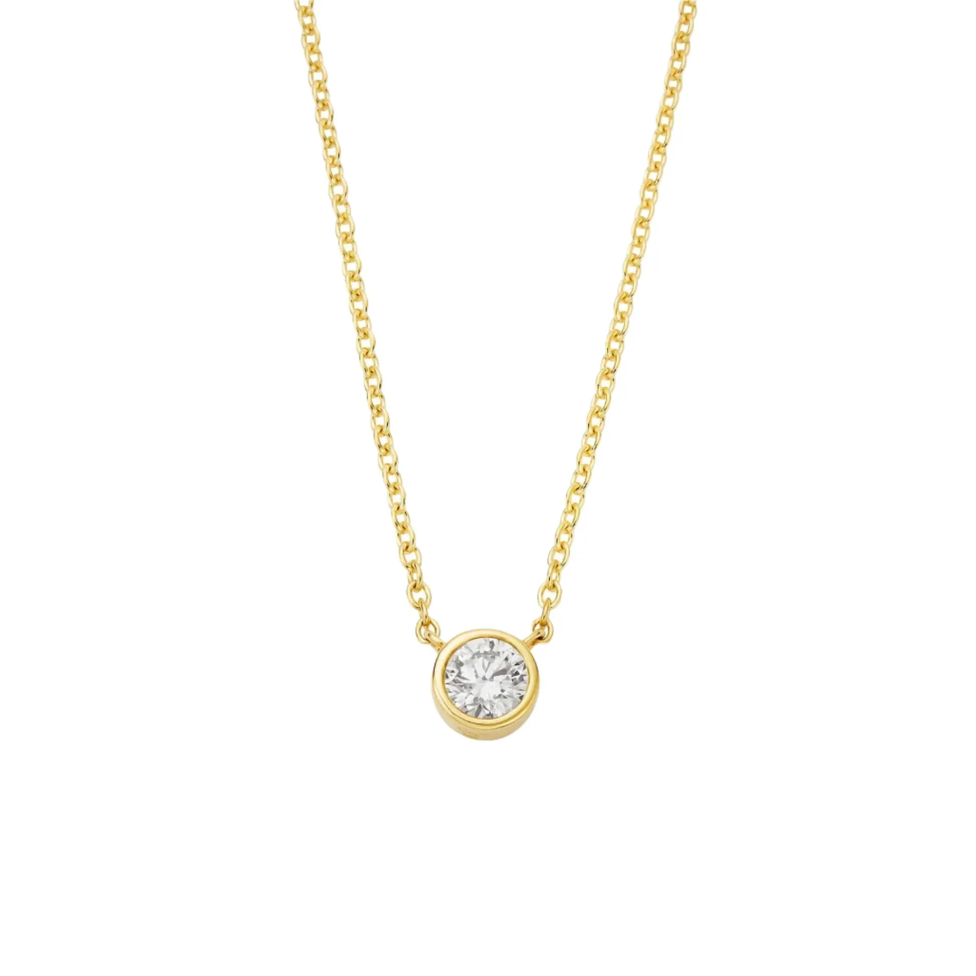Clogau Celebration 9ct Yellow Gold 0.5ct Lab Grown Diamond Necklace sold by C.W. Sellors