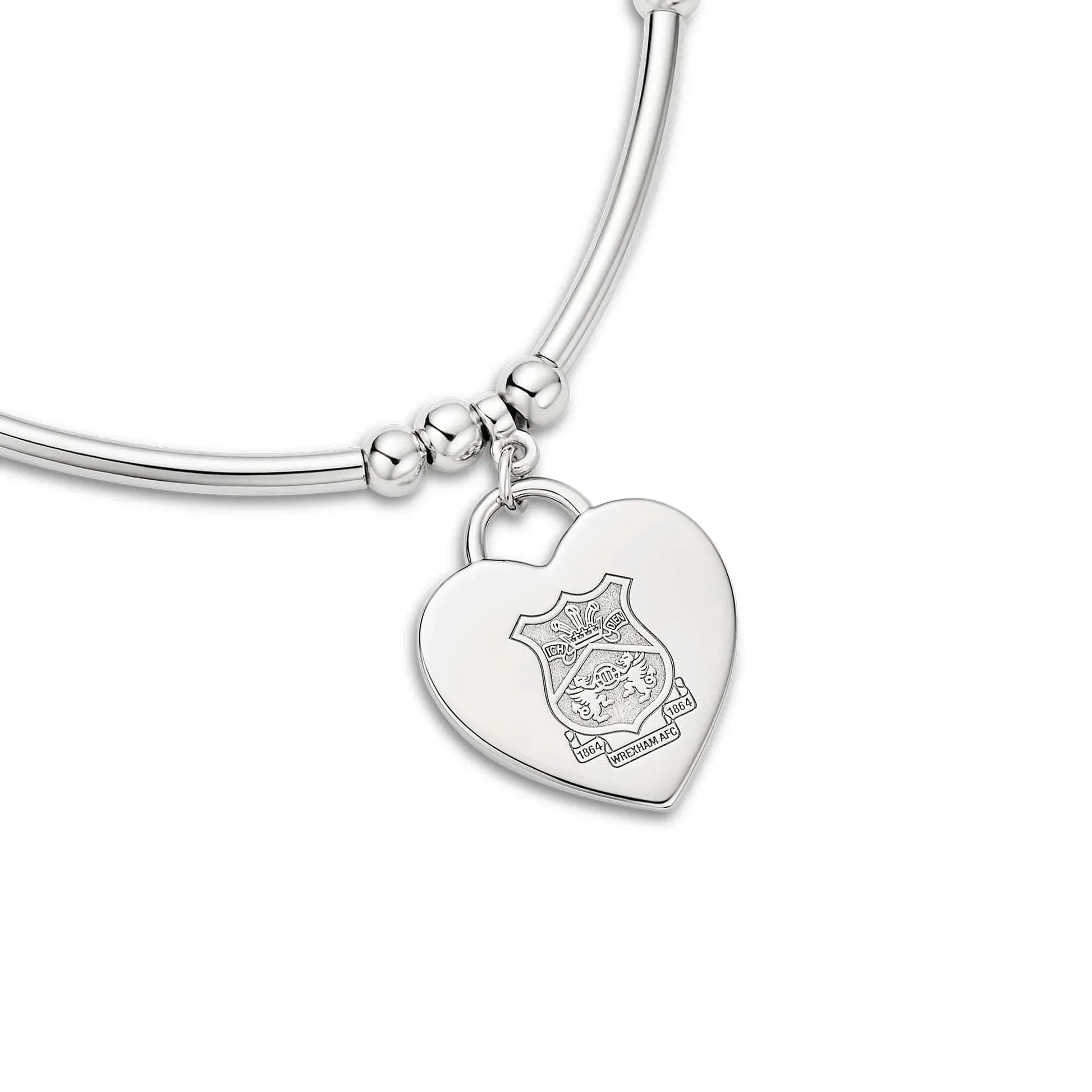 Clogau Wrexham AFC Sterling Silver Heart Affinity Bracelet sold by C.W. Sellors product image thumbnail 2