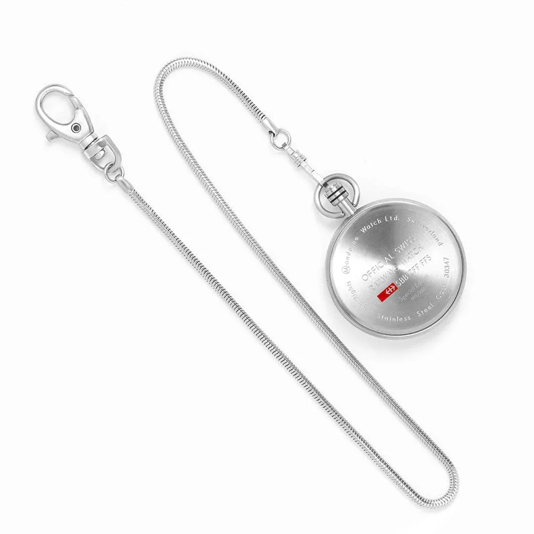 Mondaine Pocket Watch 48mm Limited Edition Watch sold by C.W. Sellors product image thumbnail 4