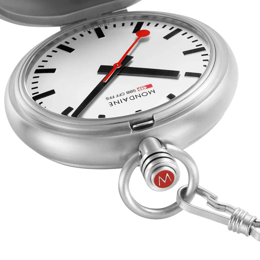 Mondaine Pocket Watch 48mm Limited Edition Watch sold by C.W. Sellors product image thumbnail 2
