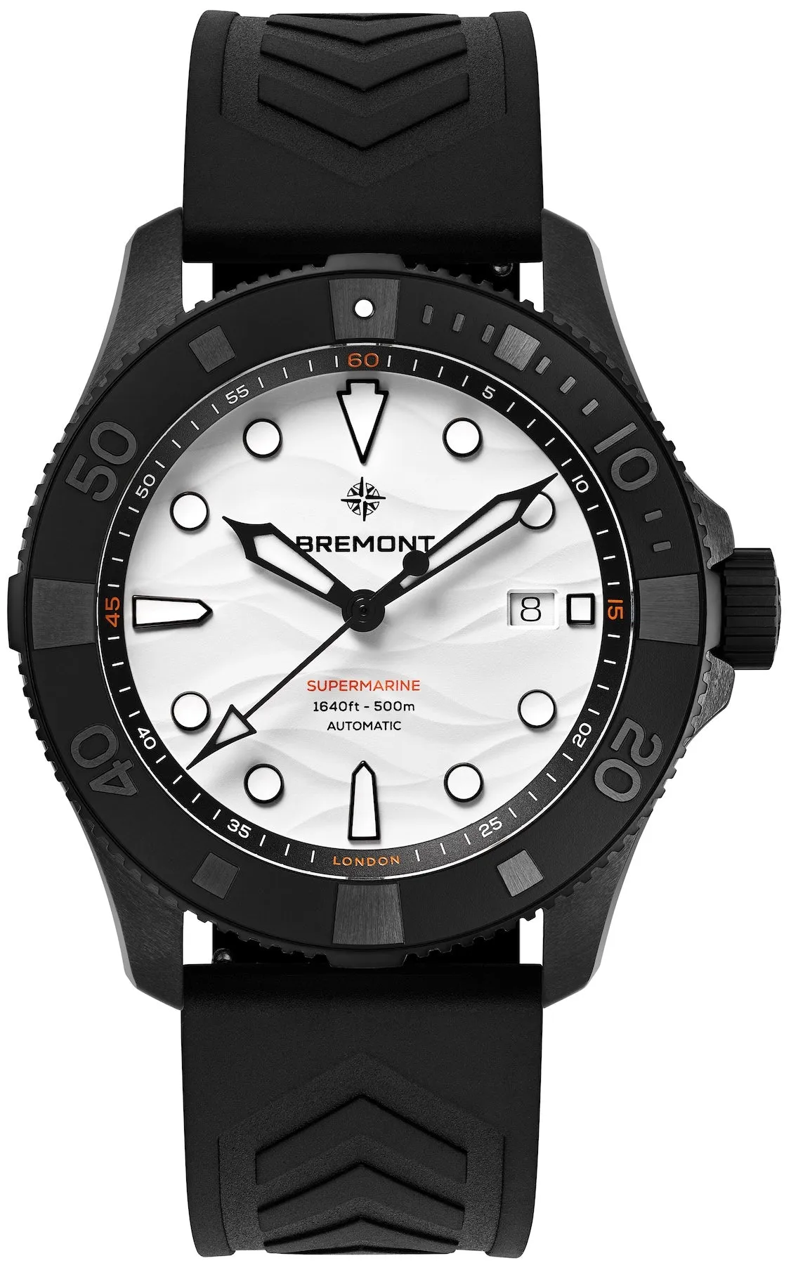 Bremont Supermarine Full Ceramic Polar White Rubber Limited Edition Watch sold by C.W. Sellors