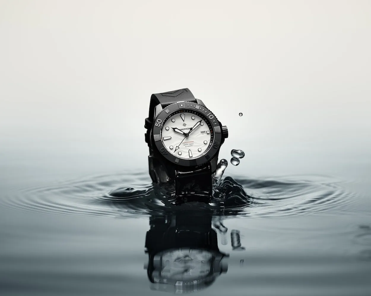 Bremont Supermarine Full Ceramic Polar White Rubber Limited Edition Watch sold by C.W. Sellors product image thumbnail 3