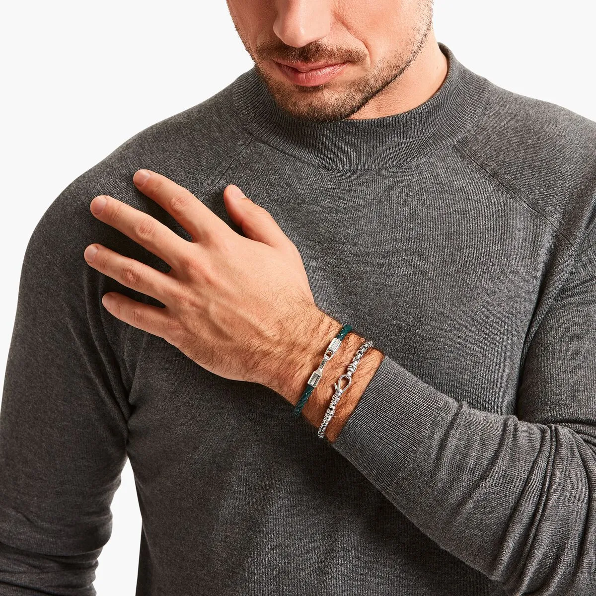 Thomas Sabo Venezia Blackened Silver Bracelet sold by C.W. Sellors product image thumbnail 2