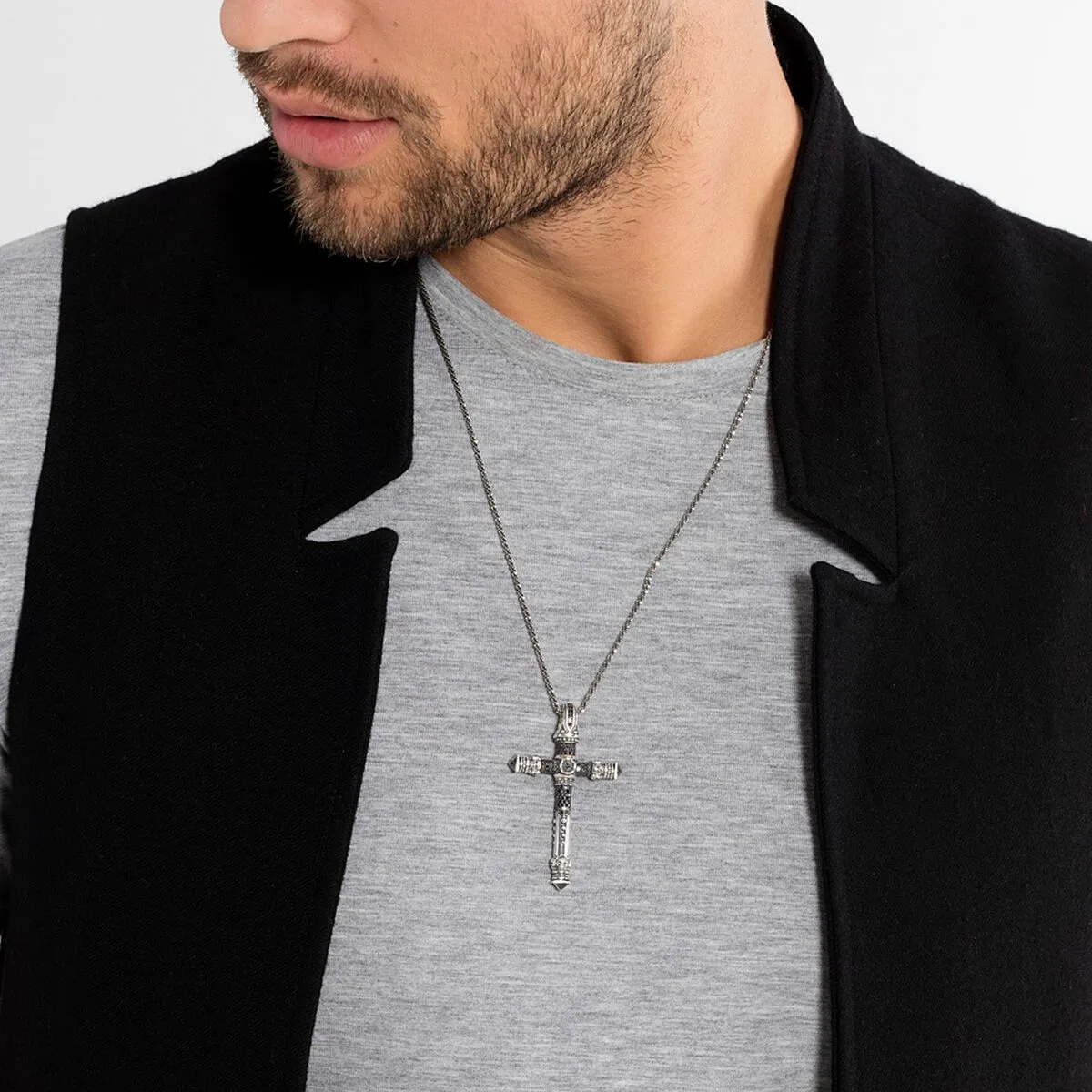 Thomas Sabo Rebel Cross Pendant sold by C.W. Sellors product image thumbnail 4