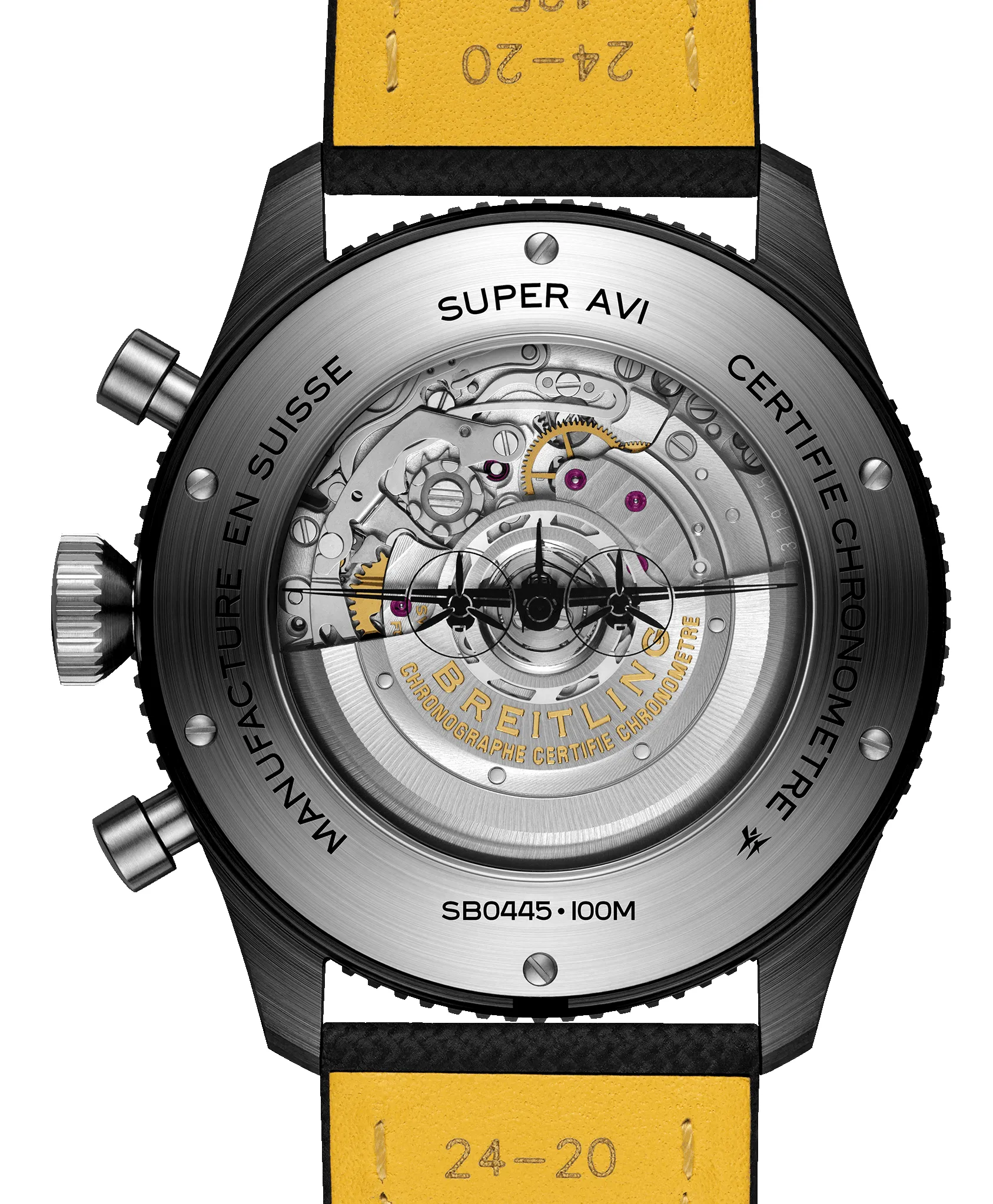 Breitling Ex-Display Super AVI B04 GMT 46 Mosquito Night Fighter Watch sold by C.W. Sellors product image thumbnail 4
