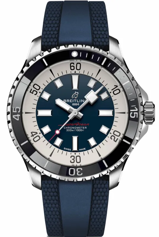 Breitling Pre-Owned Superocean Automatic 44 Watch made by C.W. Sellors
