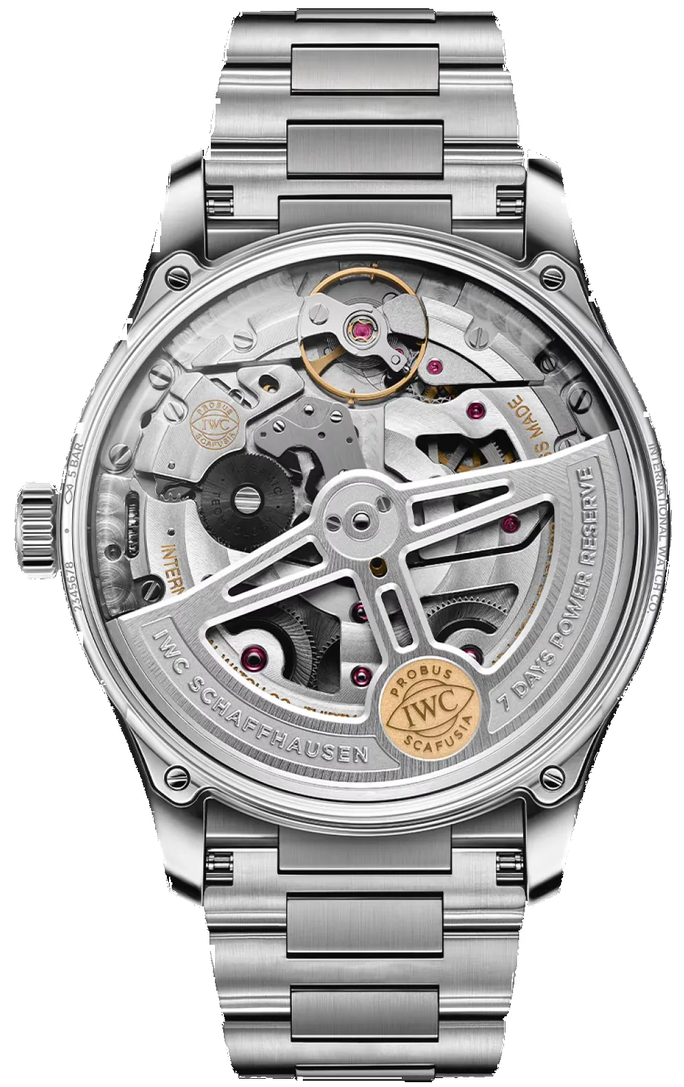 IWC Ex-Display Portugieser Automatic 42 Blue Watch sold by C.W. Sellors product image thumbnail 4